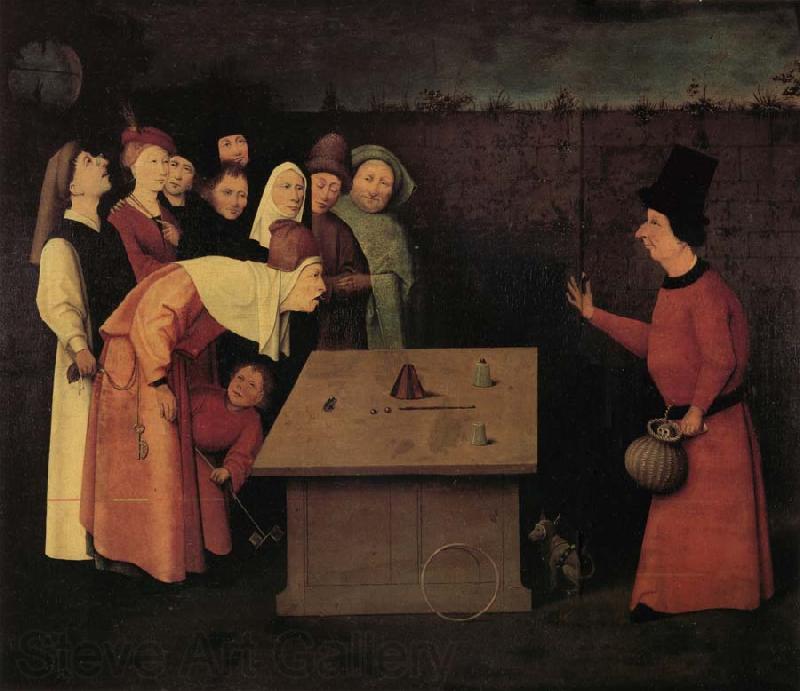 BOSCH, Hieronymus The Conjurer Germany oil painting art